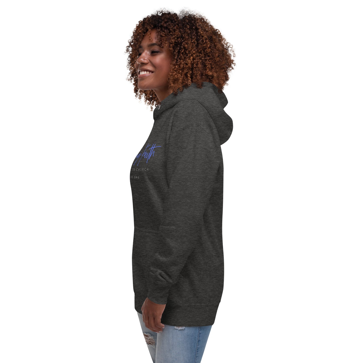 Apparel: Living Faith - Unisex Hoodie