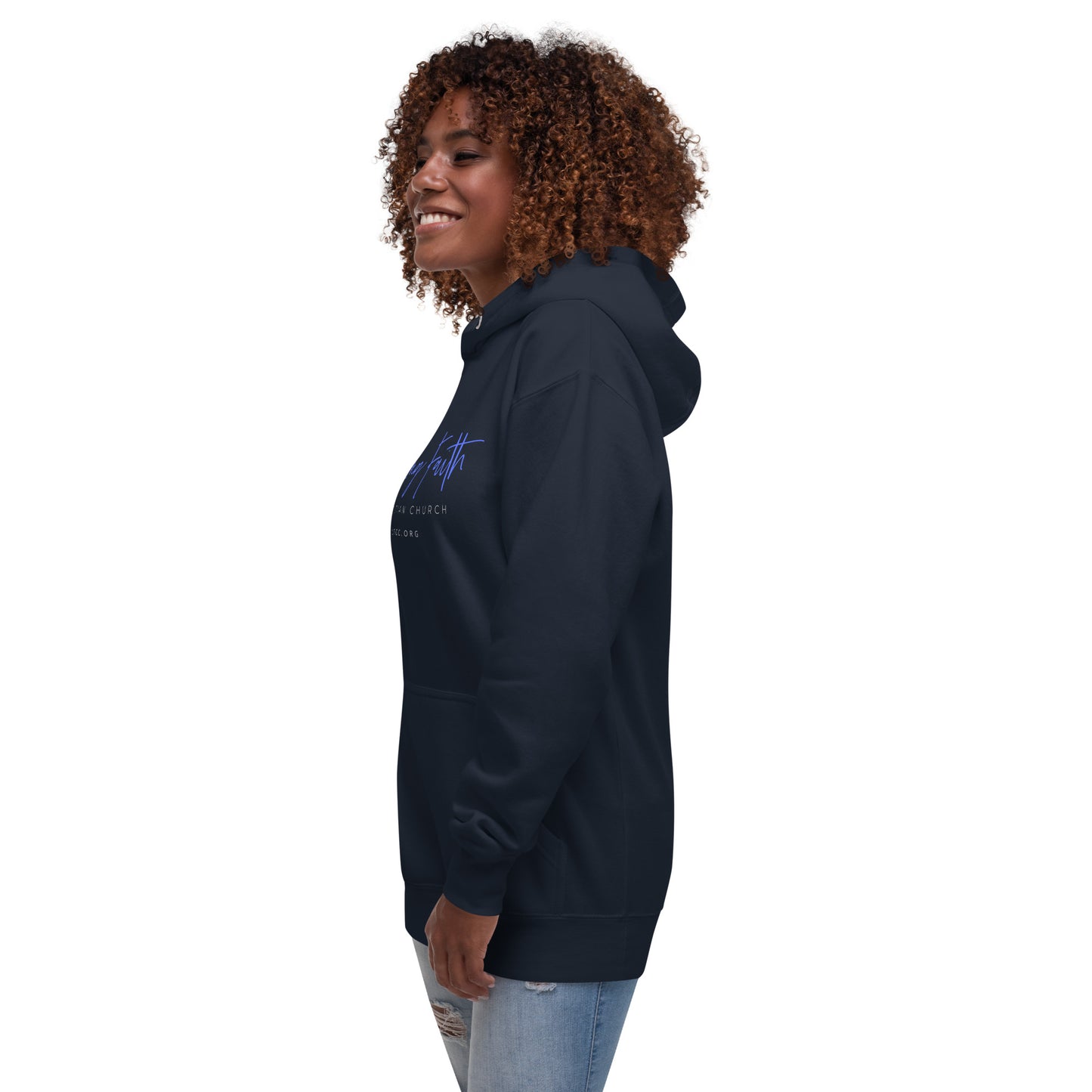 Apparel: Living Faith - Unisex Hoodie
