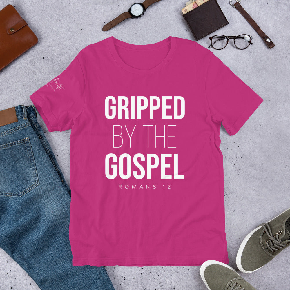 Apparel: Gripped By The Gospel - Unisex T-Shirt
