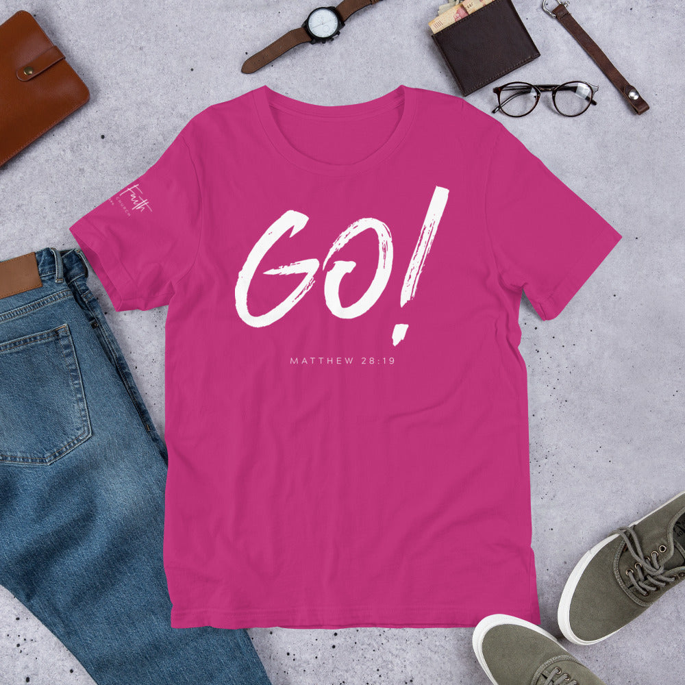 Apparel: Go! - Unisex t-shirt