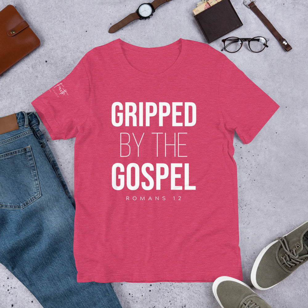 Apparel: Gripped By The Gospel - Unisex T-Shirt