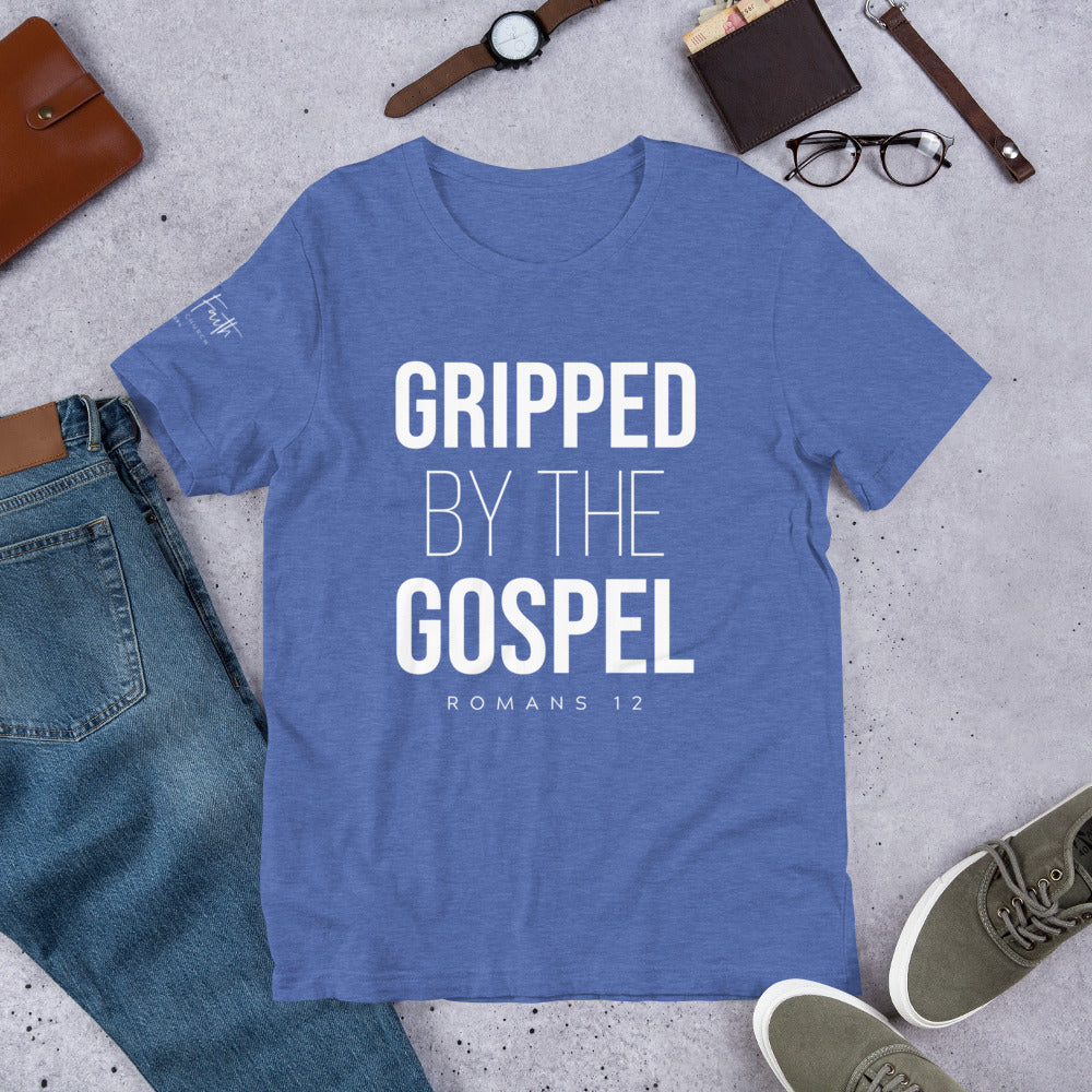 Apparel: Gripped By The Gospel - Unisex T-Shirt