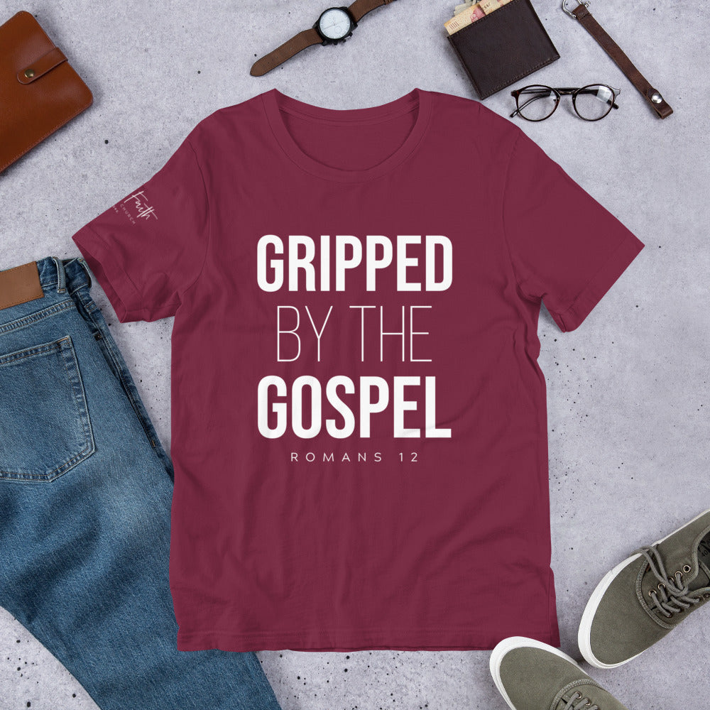 Apparel: Gripped By The Gospel - Unisex T-Shirt