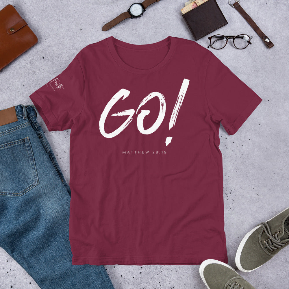 Apparel: Go! - Unisex t-shirt