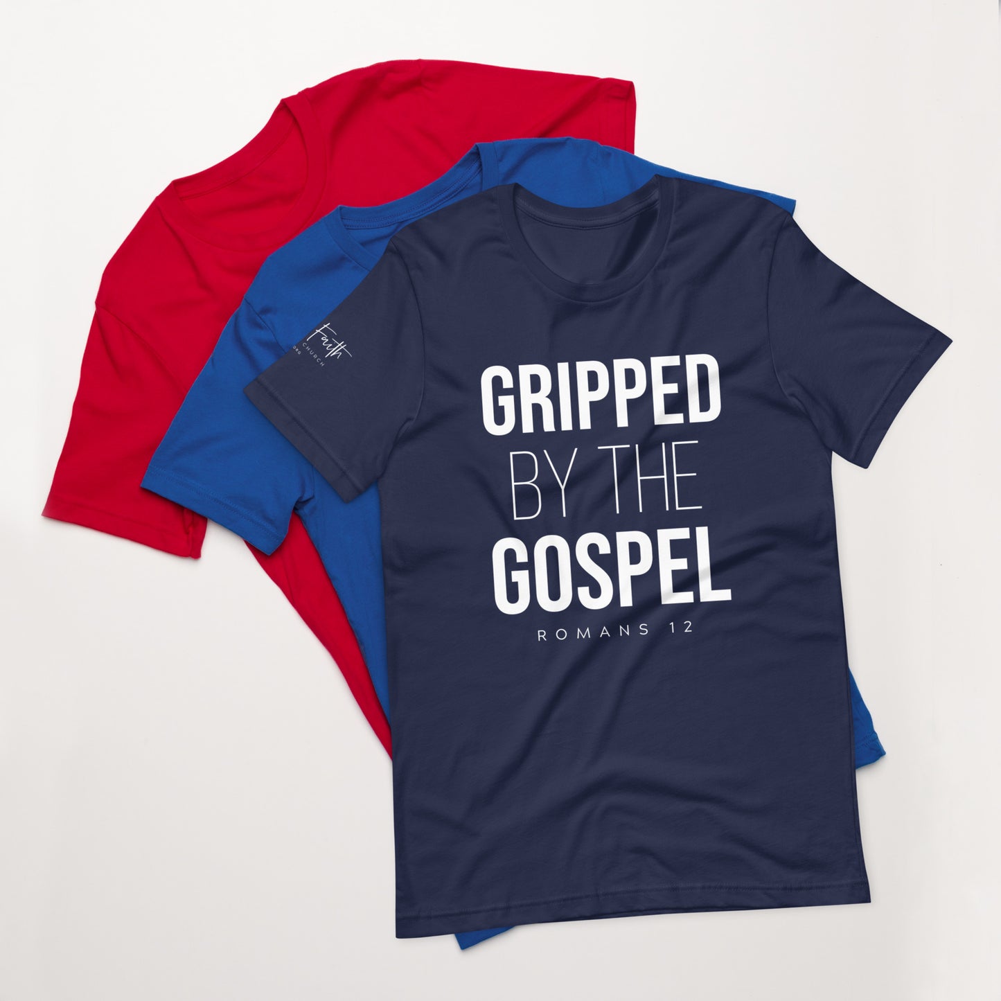 Apparel: Gripped By The Gospel - Unisex T-Shirt
