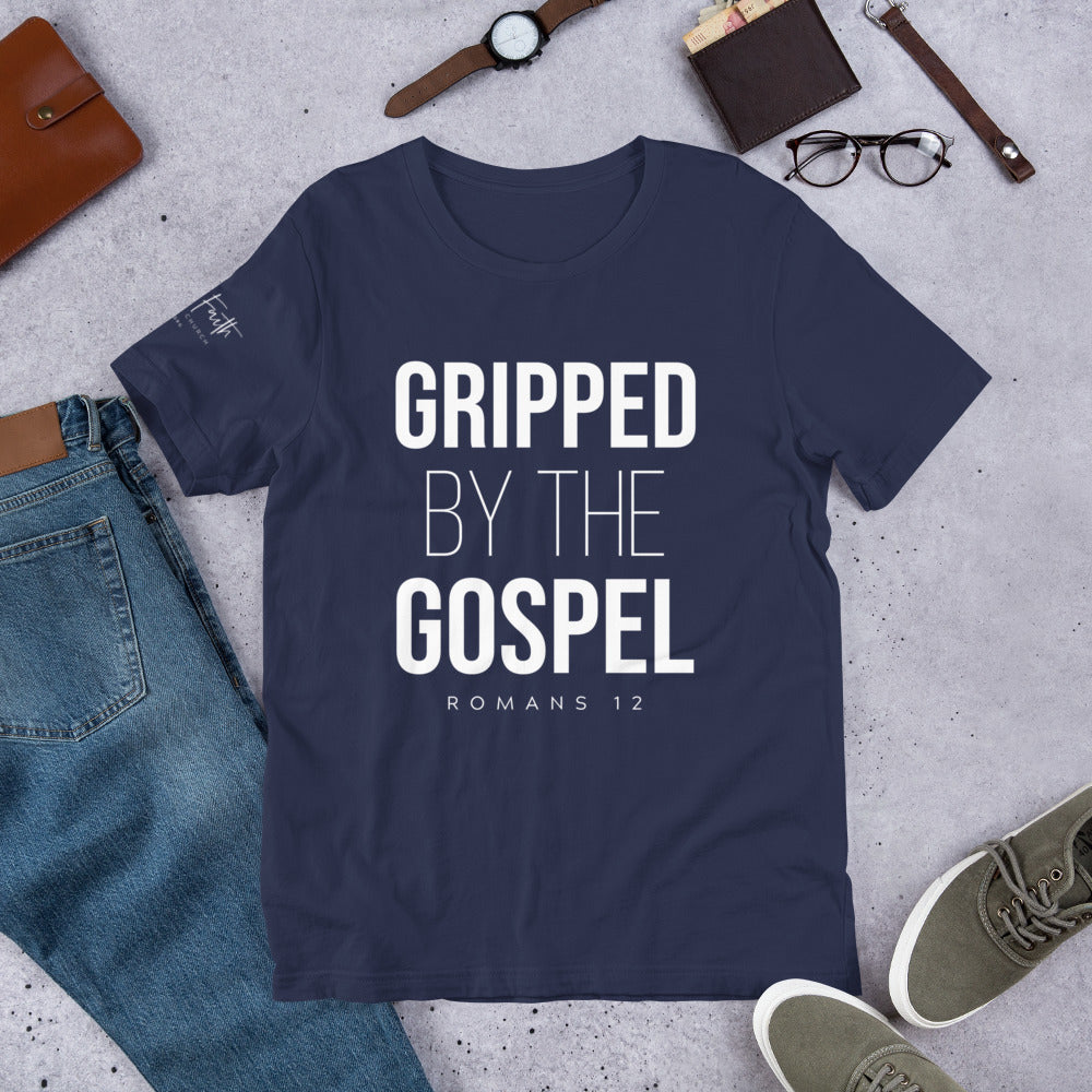 Apparel: Gripped By The Gospel - Unisex T-Shirt