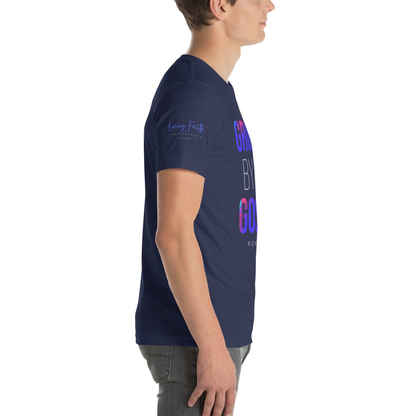 Apparel: Gripped By The Gospel (Full Color) - Unisex t-shirt