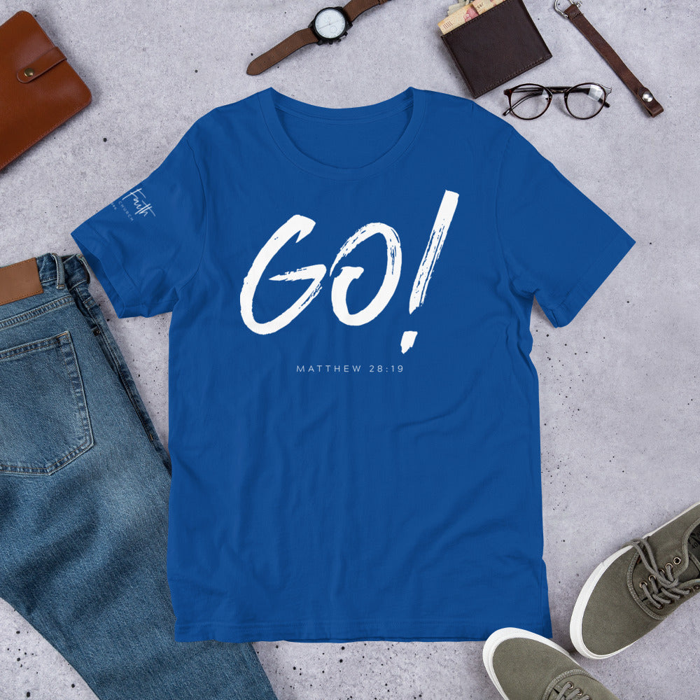 Apparel: Go! - Unisex t-shirt