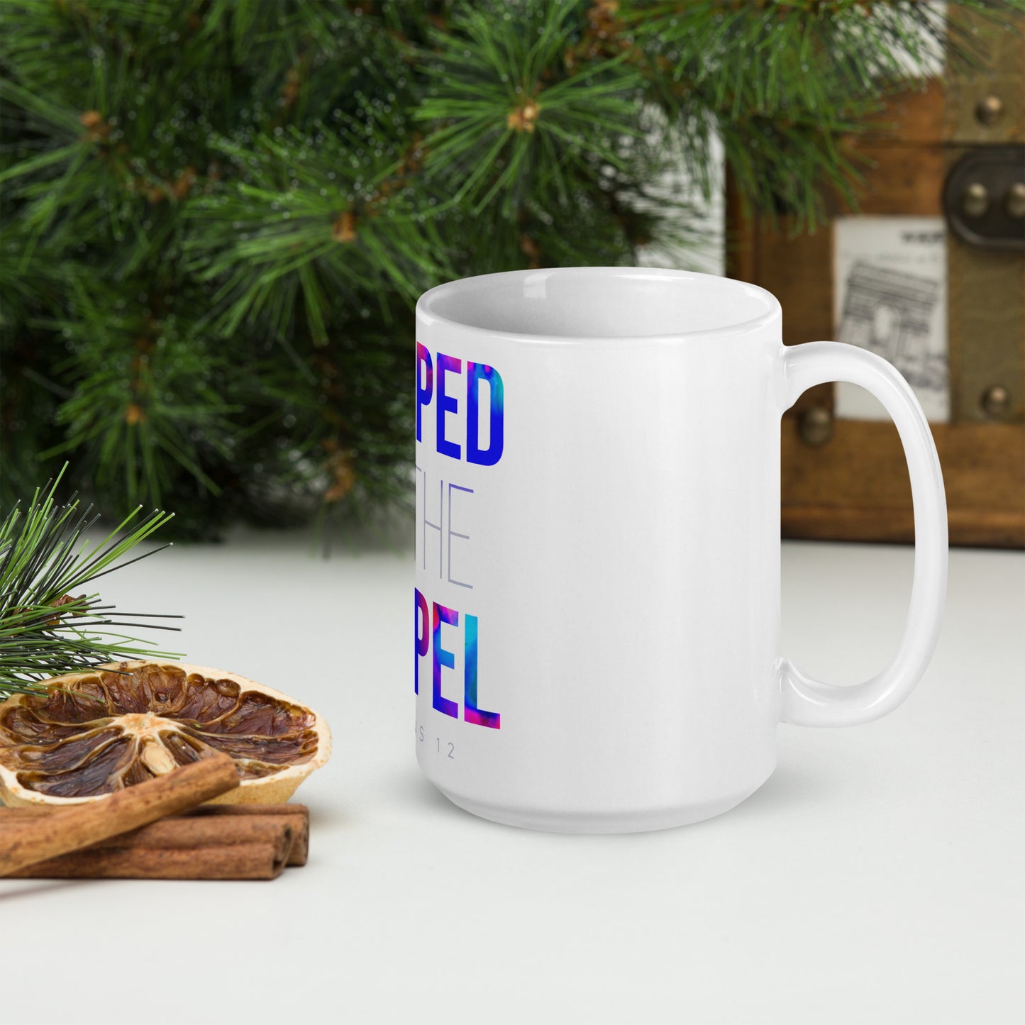 Merchandise: Gripped By The Gospel - White Glossy Mug