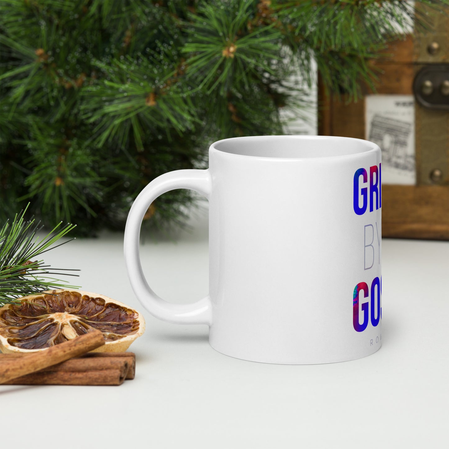 Merchandise: Gripped By The Gospel - White Glossy Mug