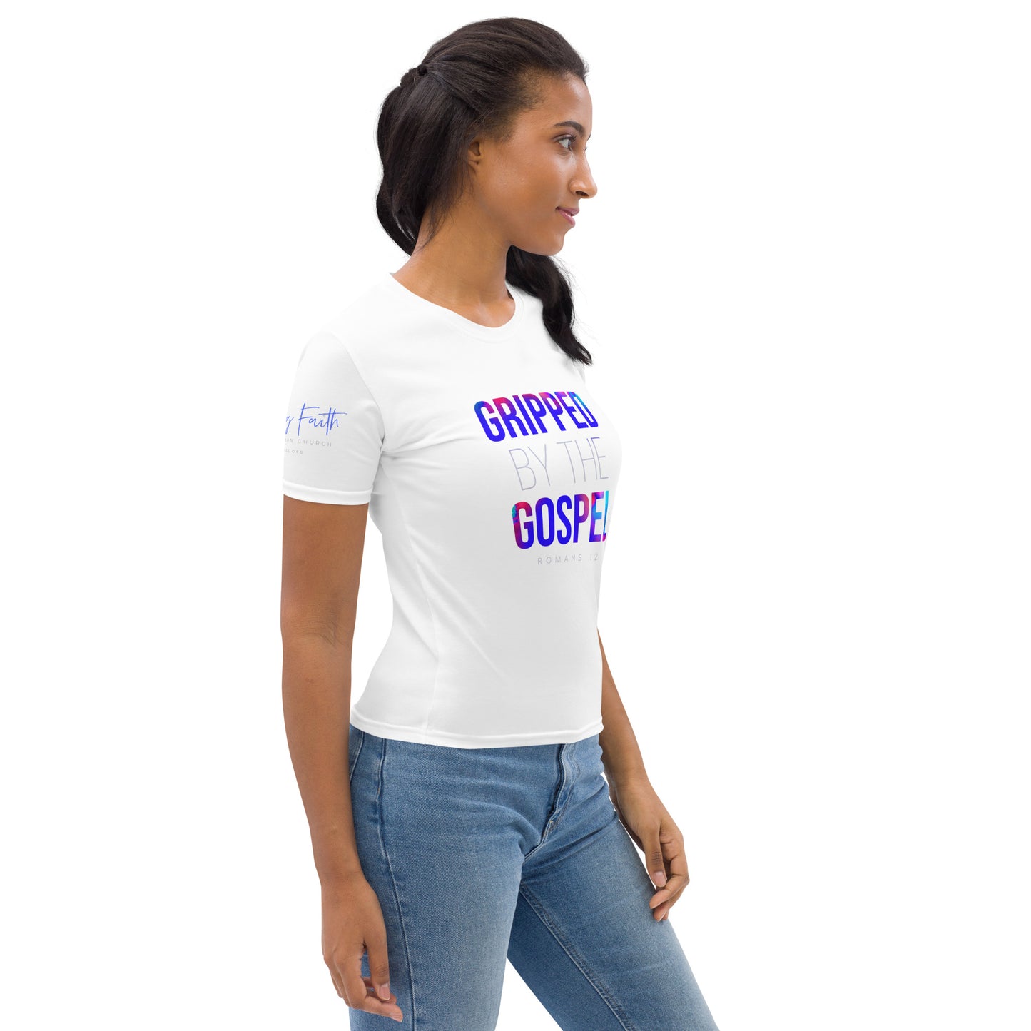 Apparel: Gripped By The Gospel - Women's T-Shirt