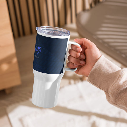 Living Faith - Travel Mug with a Handle