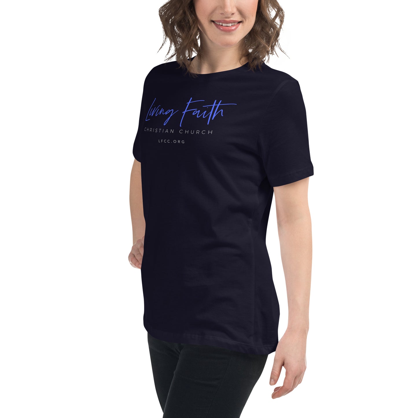 Apparel: Living Faith - Women's Relaxed T-Shirt