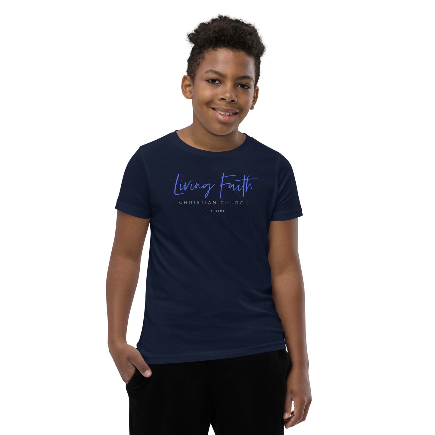 Apparel: Living Faith - Youth Short Sleeve T-Shirt